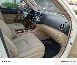 Toyota Highlander Limited 2012 White