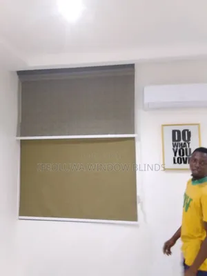 Double Roller Window Blinds(Blackout and Suncreen)