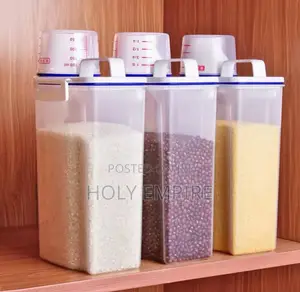 3L Convenient Grain Bin PP Rice Storage Box Universal Cold