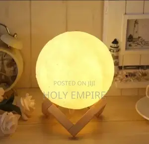 Humidifier Aromatizer Luminaire Lampshade Full Moon 3d Lamp