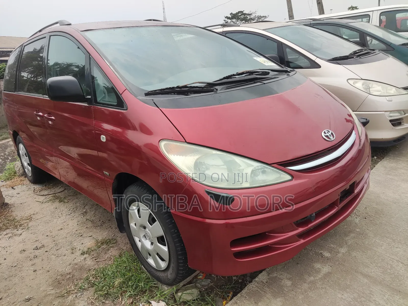 Toyota Previa 2003 Red