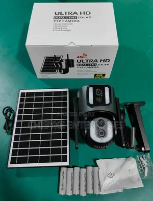 8mp Dual Lens Flood Light PTZ Camera, Ubox App