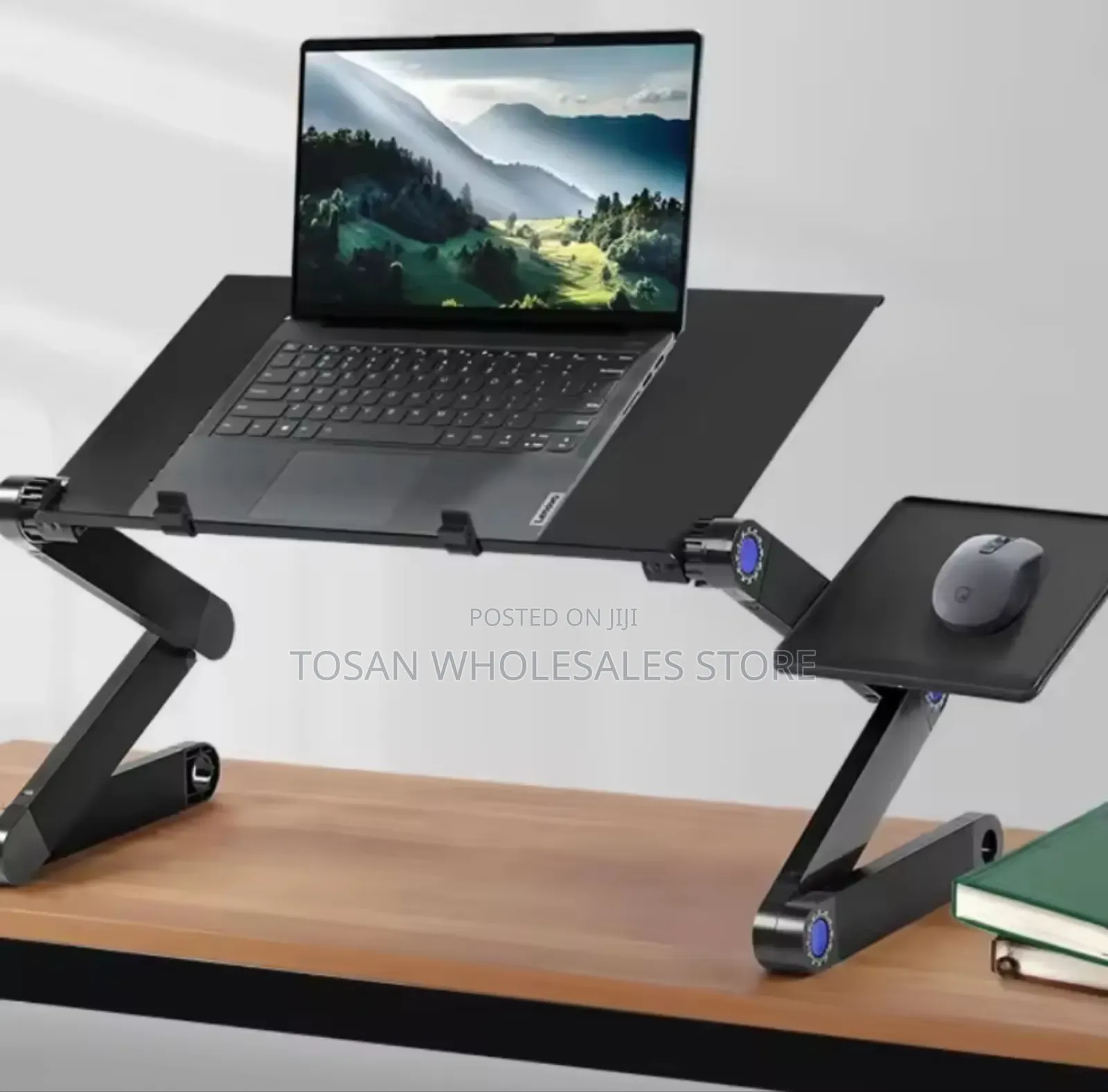 T9 Multi Functional Adjustable Laptop Table and Cooling Fan