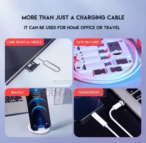 Multifunction 60W Type C To Micro USB To L Fast Charging