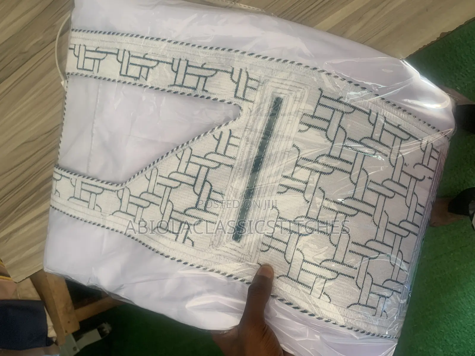 Men Agbada Monogram