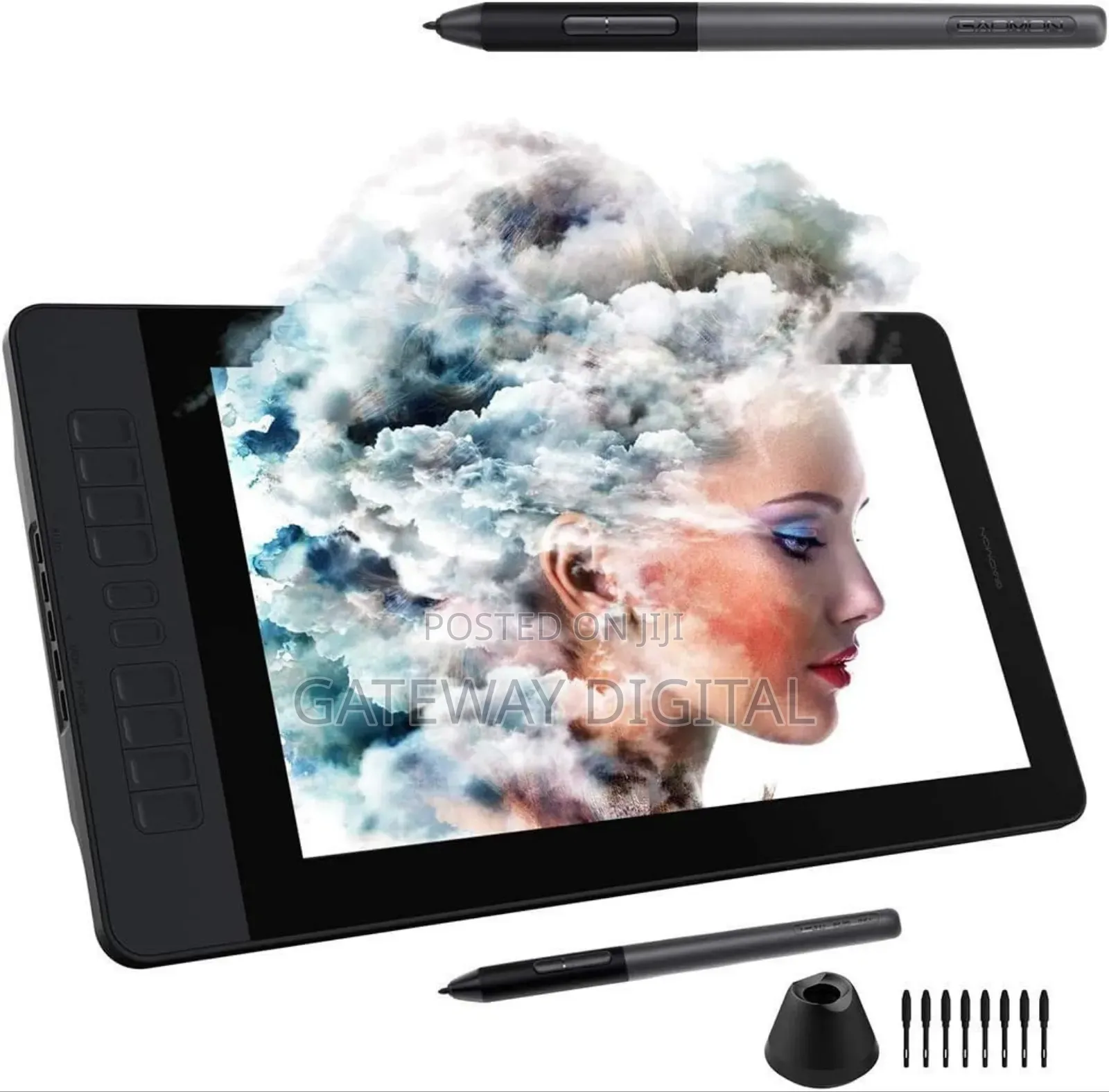 GAOMON PD1561 Pen Display AP50 Passive Pen -15.6''