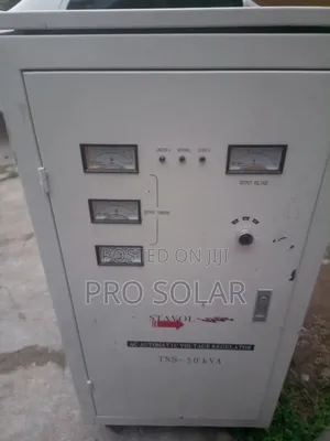 Stavol Stabilizer 50KVA 3- Phase Servo Voltage Stabilizer