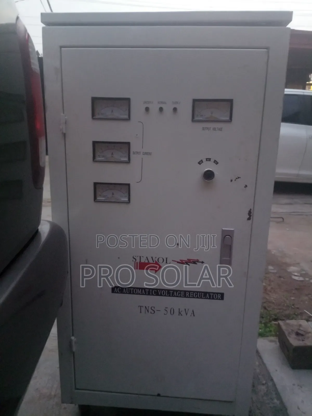 Stavol Stabilizer 50KVA 3- Phase Servo Voltage Stabilizer