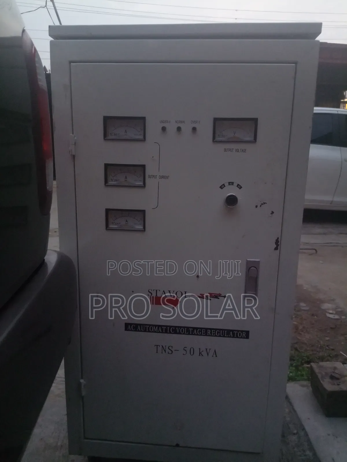 Stavol Stabilizer 50KVA 3- Phase Servo Voltage Stabilizer