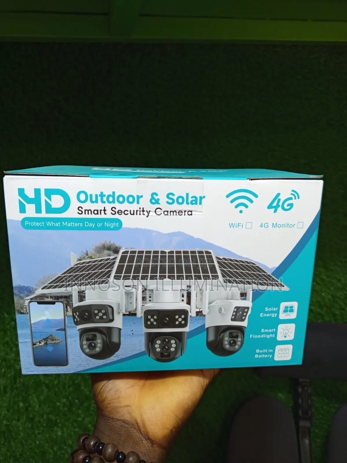 Solar Powered Cctv Camera