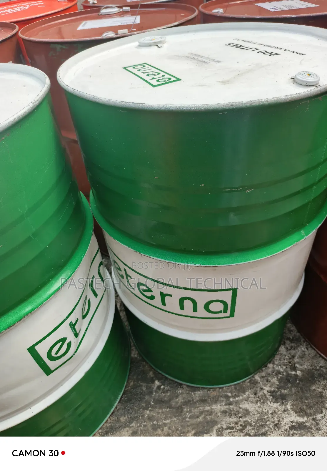 Eterna Powermax Hd40 Dn.E124317 Engine Oil 200L
