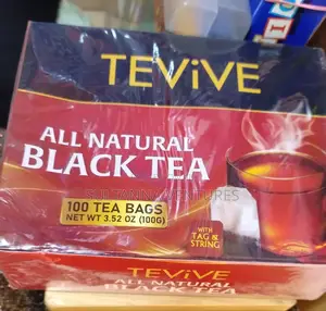 Tevive Natural Black Tea (100 Bags)