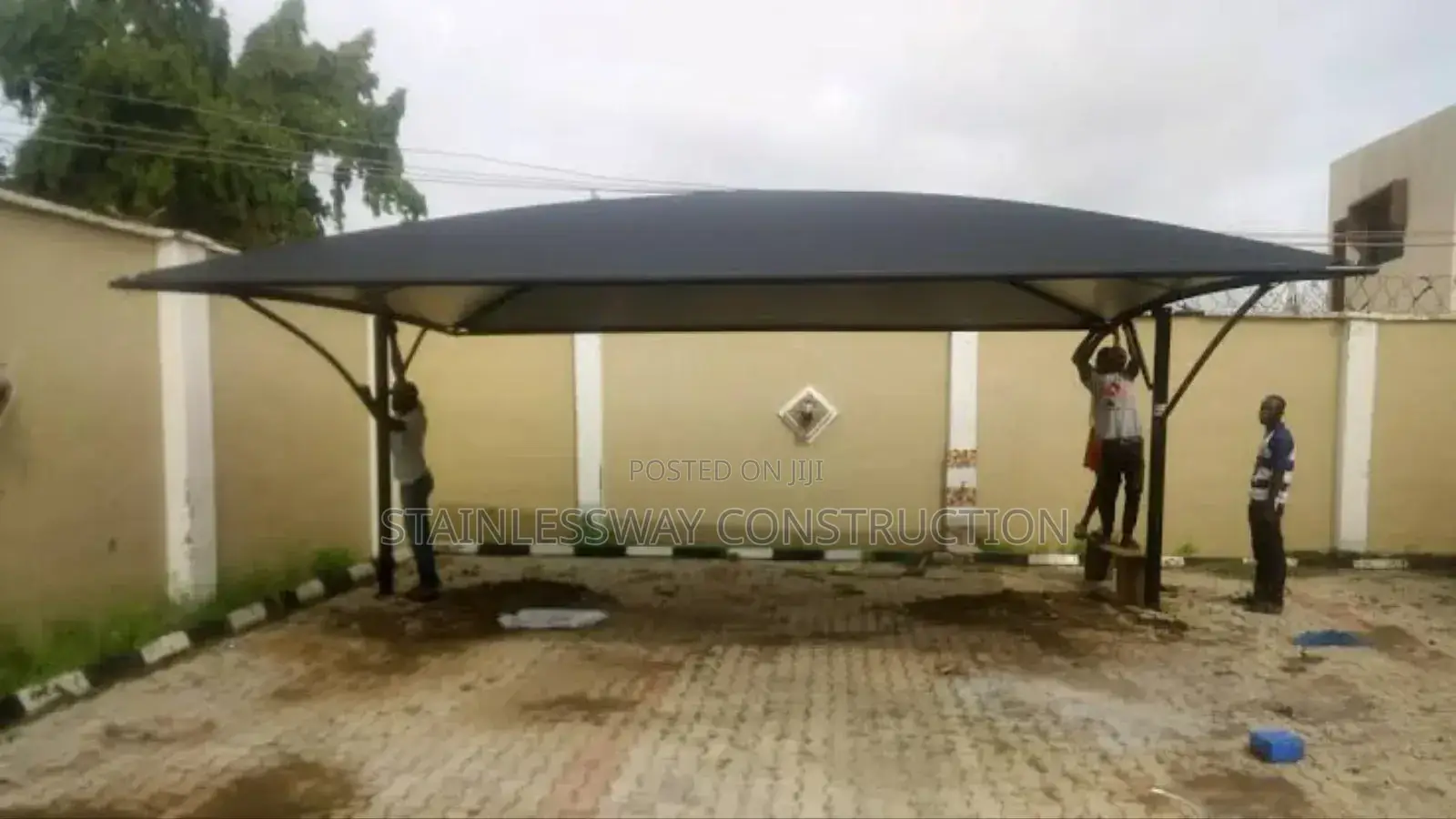 Butterfly Shaded Carport