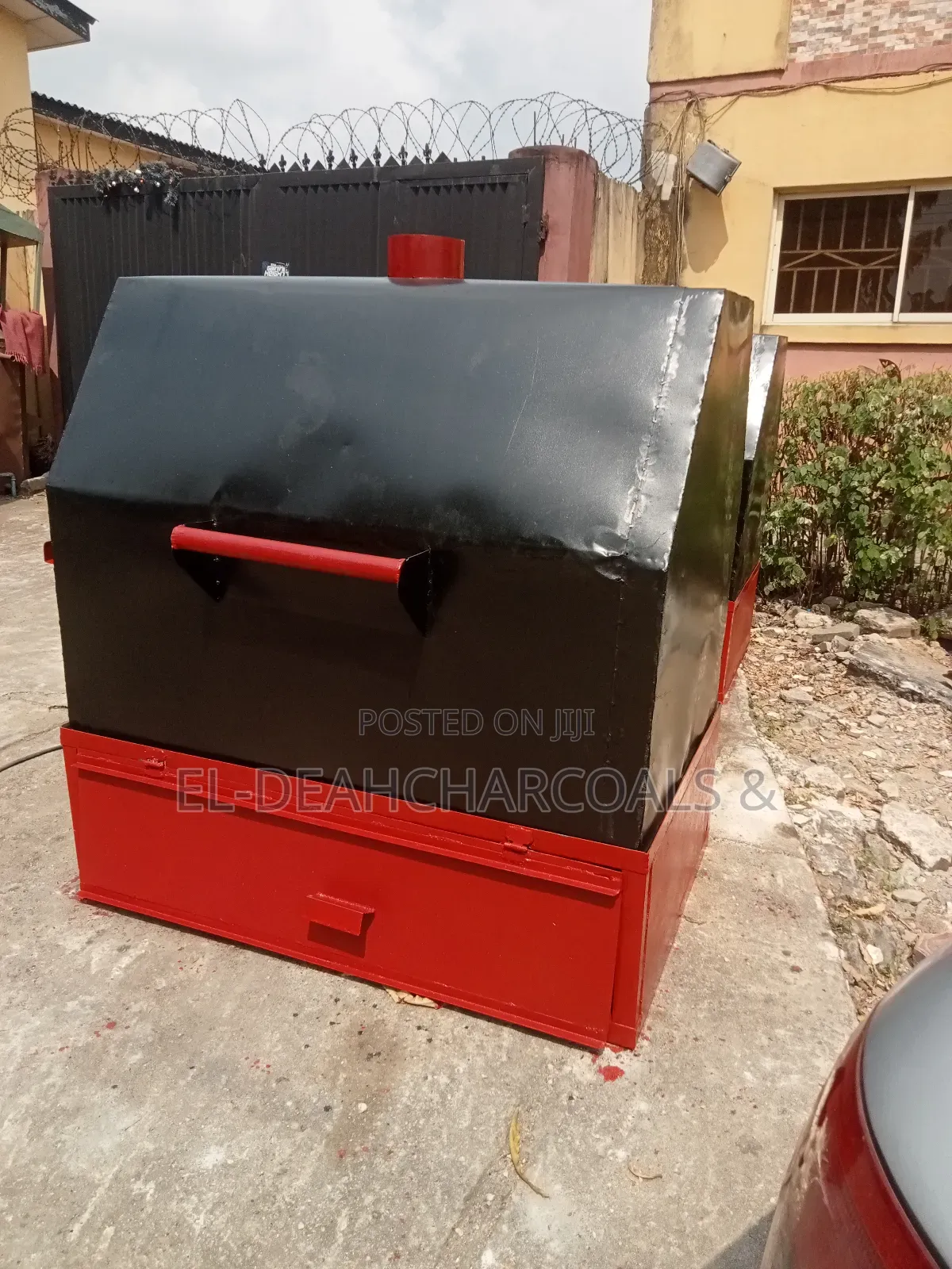 Large Charcoal Carboniser Unit