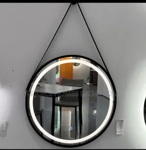 Hook Hanging Mirror With LED