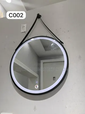 Hook Hanging Mirror With LED