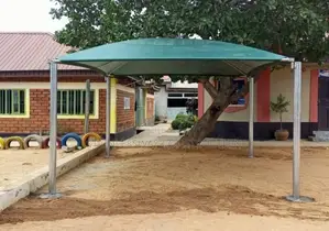 4 Stand Blue Carport Shade