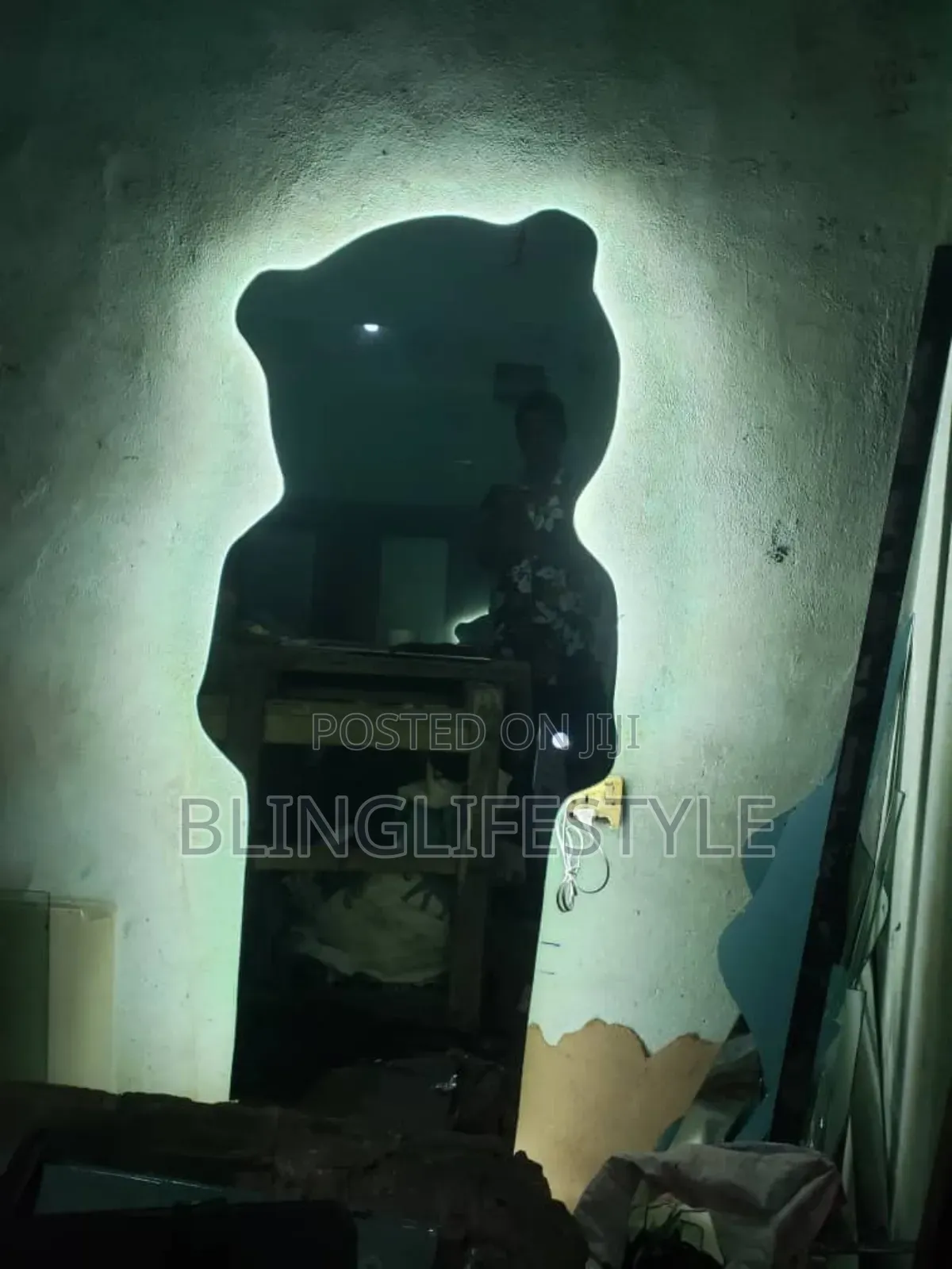 Teddy Bear Mirror Full Length LED Mirror