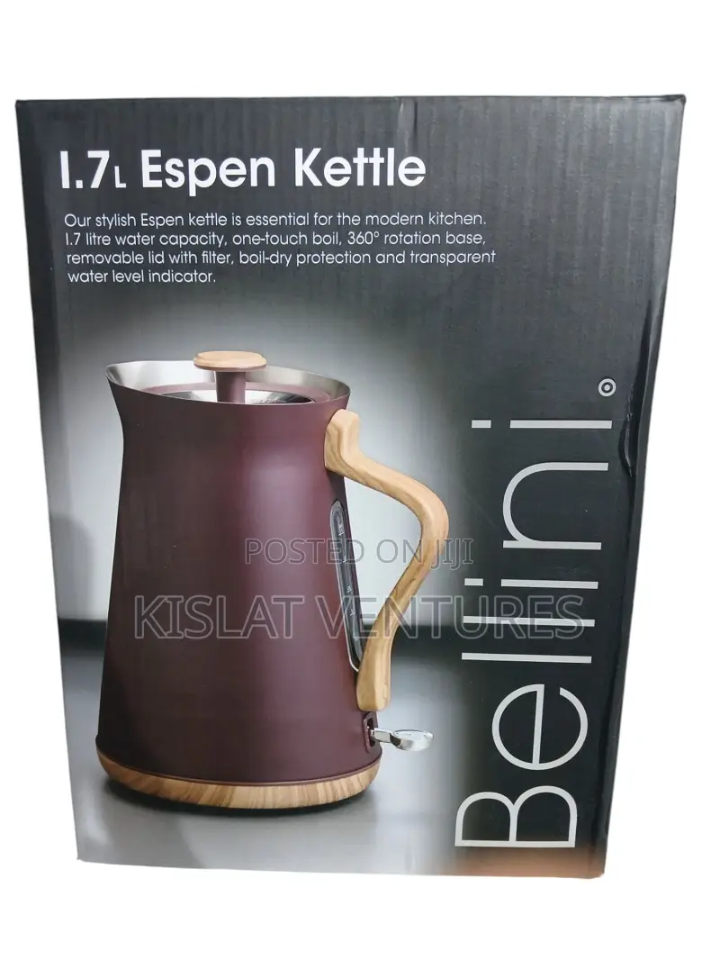 Bellini 1.7L Espen Kettle - Red