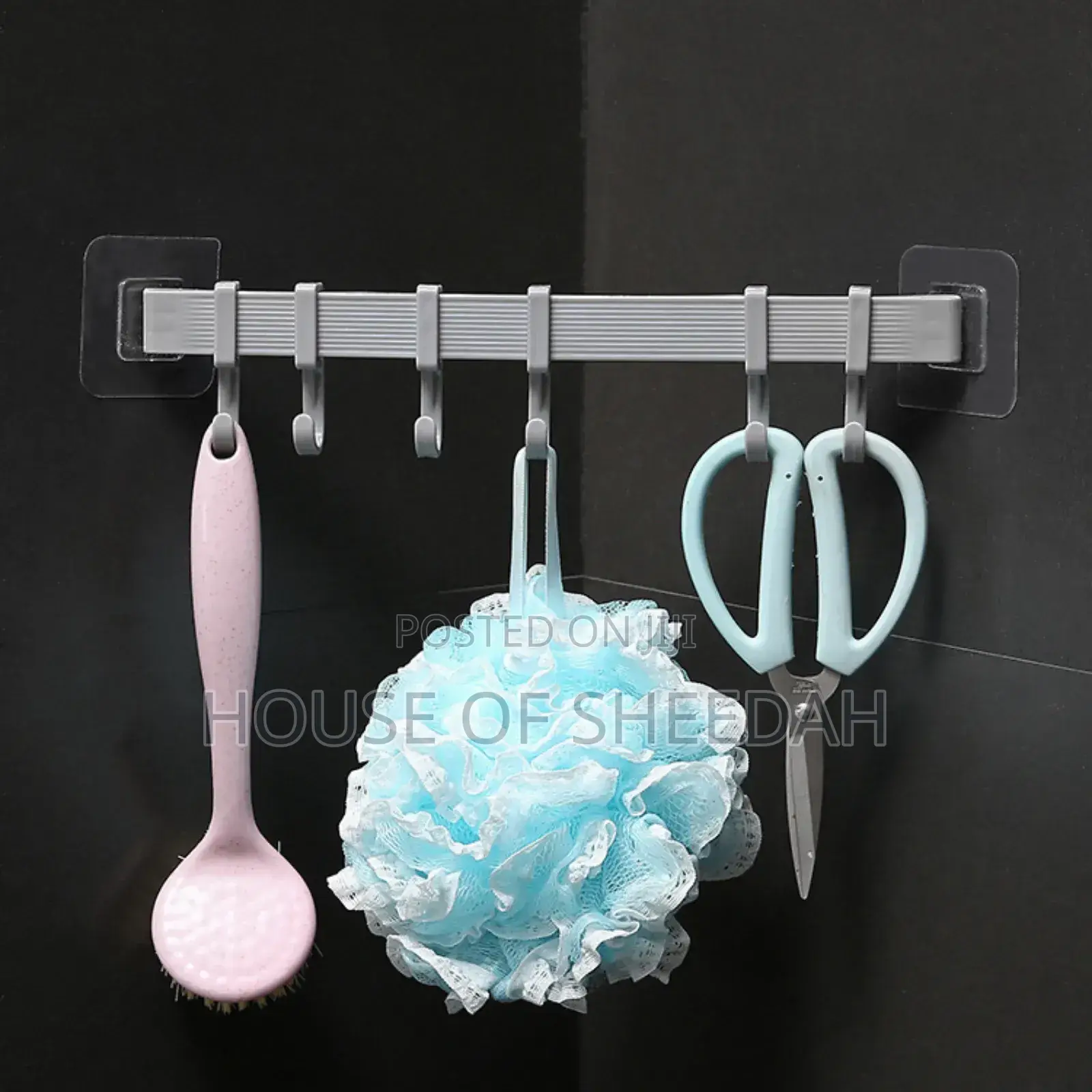 3pcs Wall Hanging 6 Row Hook