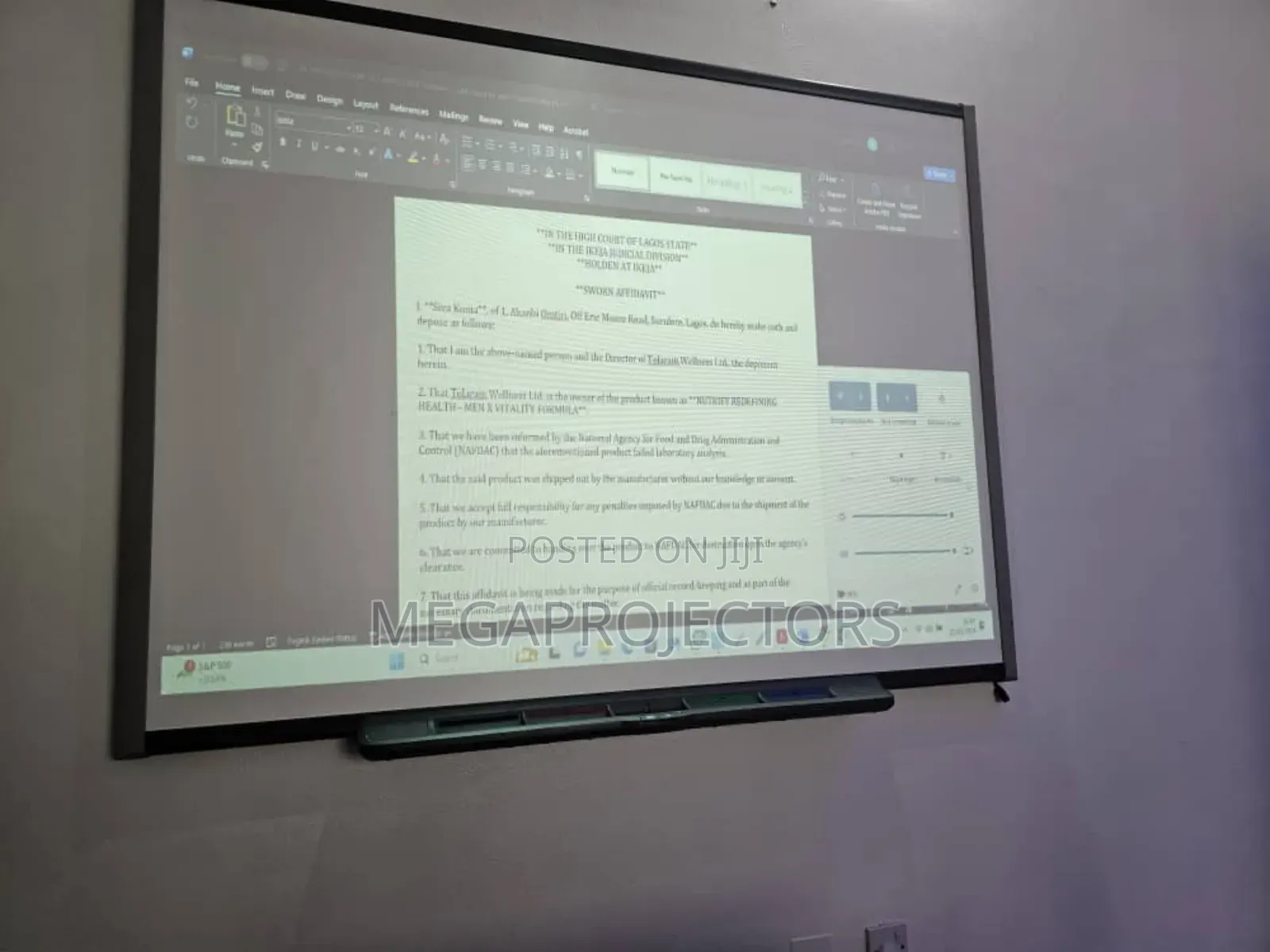 School Interactive Whiteboard