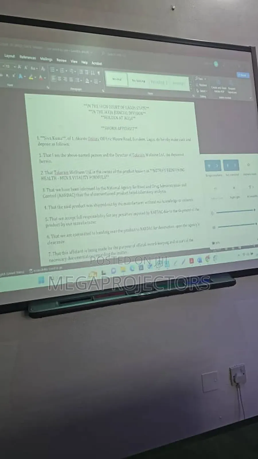 School Interactive Whiteboard