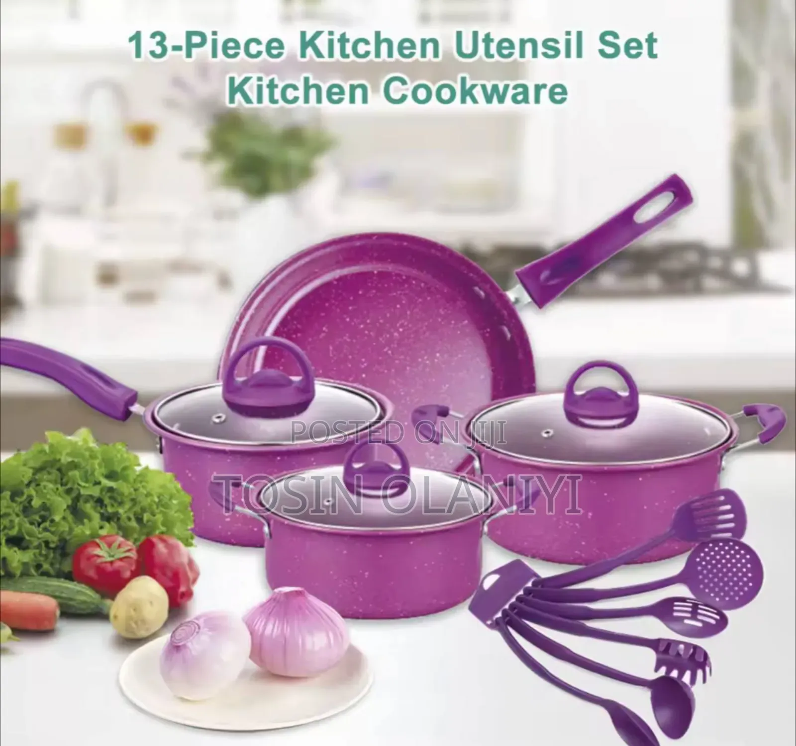 13 Pieces Nonstick Cookware