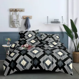 Duvets and Bedsheets With 4 Pillowcases