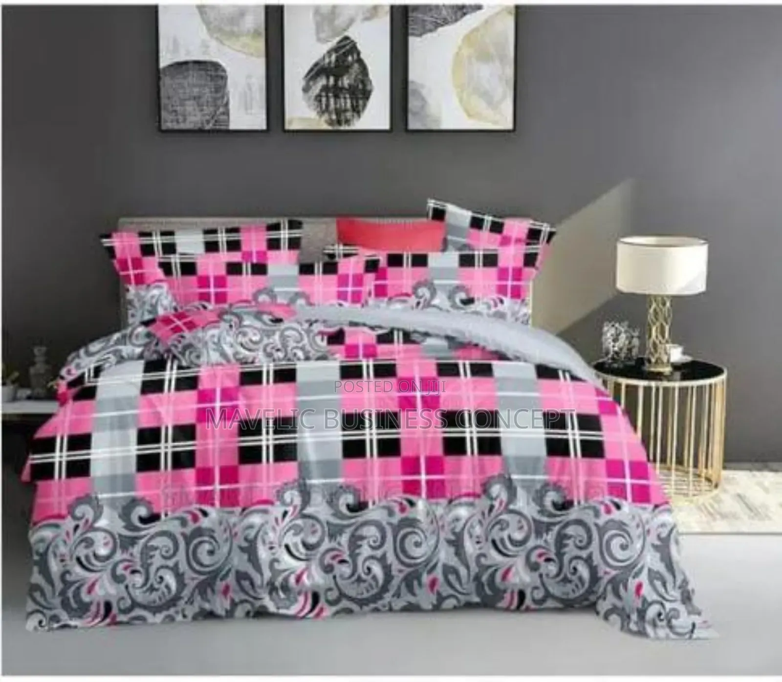 Duvets and Bedsheets With 4 Pillowcases