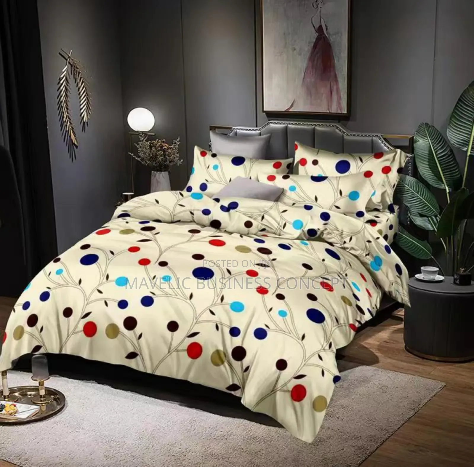 Duvets and Bedsheets With 4 Pillowcases