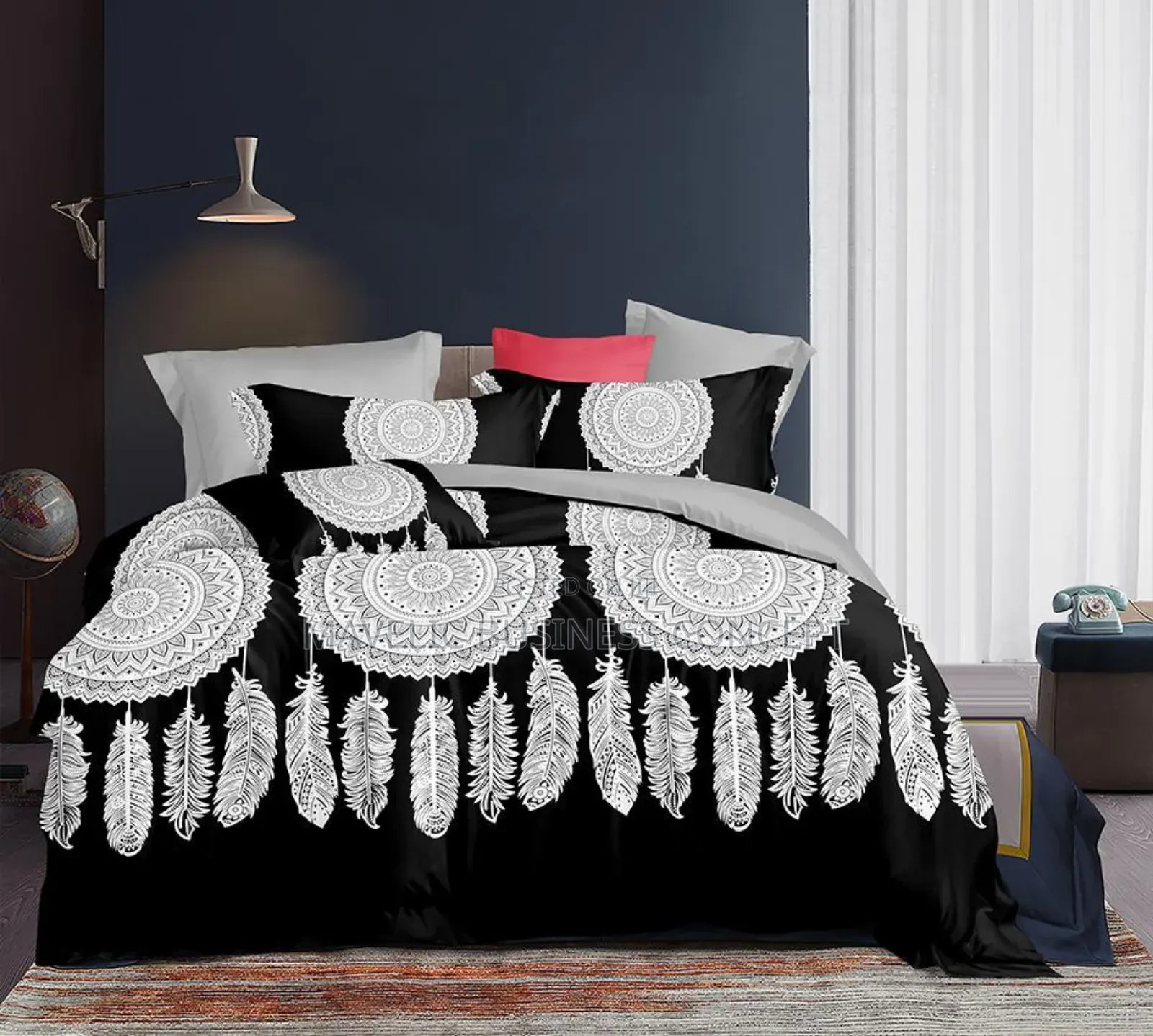 Duvets and Bedsheets With 4 Pillowcases