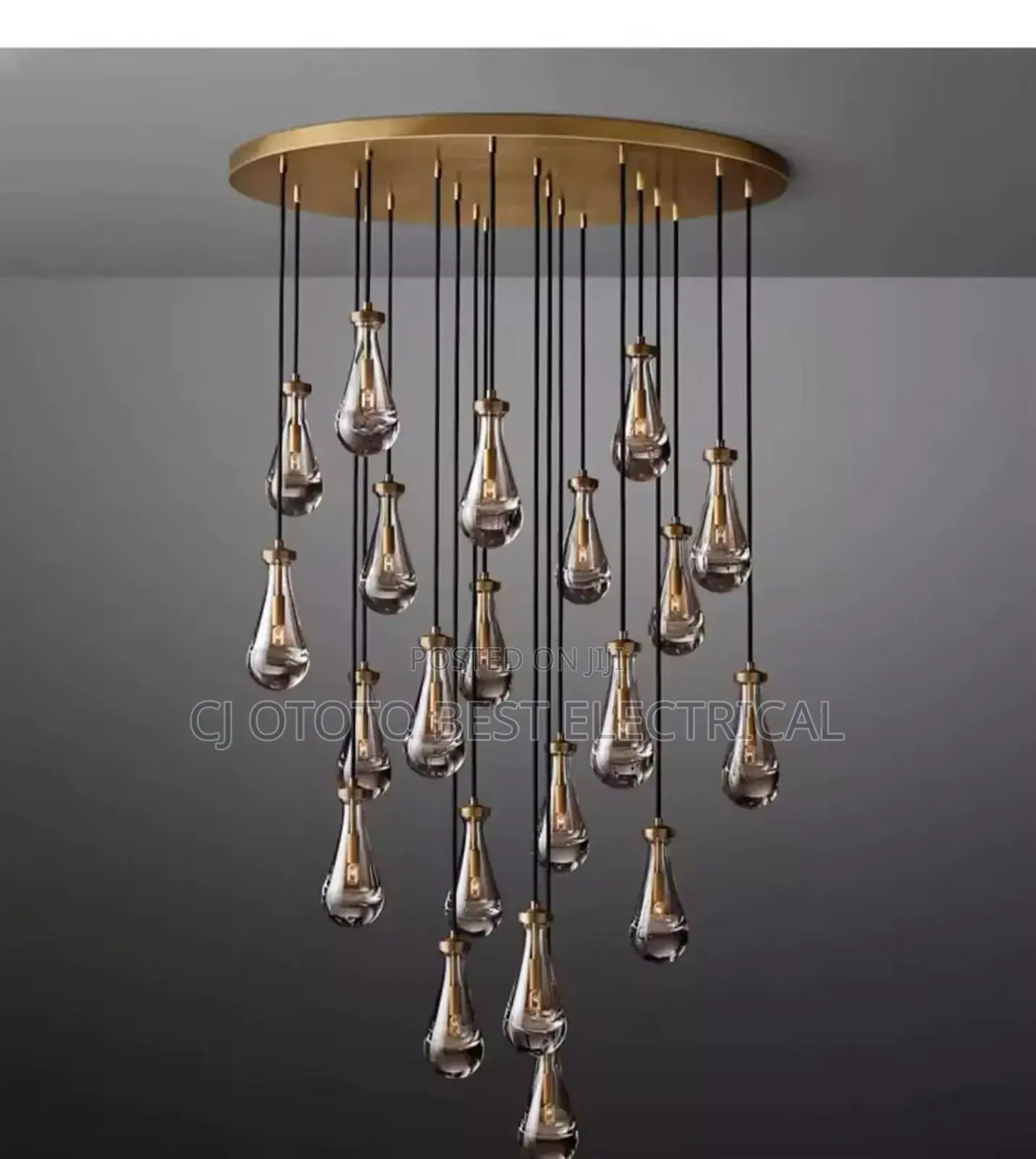New Arrival Glasses Luxury Parlor Dining Room Light.