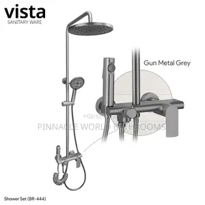 England Black Executive Standing Shower With Bidet Wisher