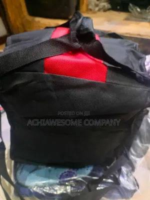 Red And Black Hp Power Lunch Bag