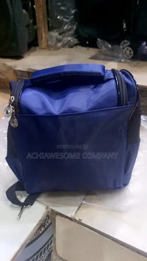 Navy Blue Lunch Bag