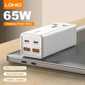 Ldnio SC1418 Extension Cord 65W Desktop Power Strip