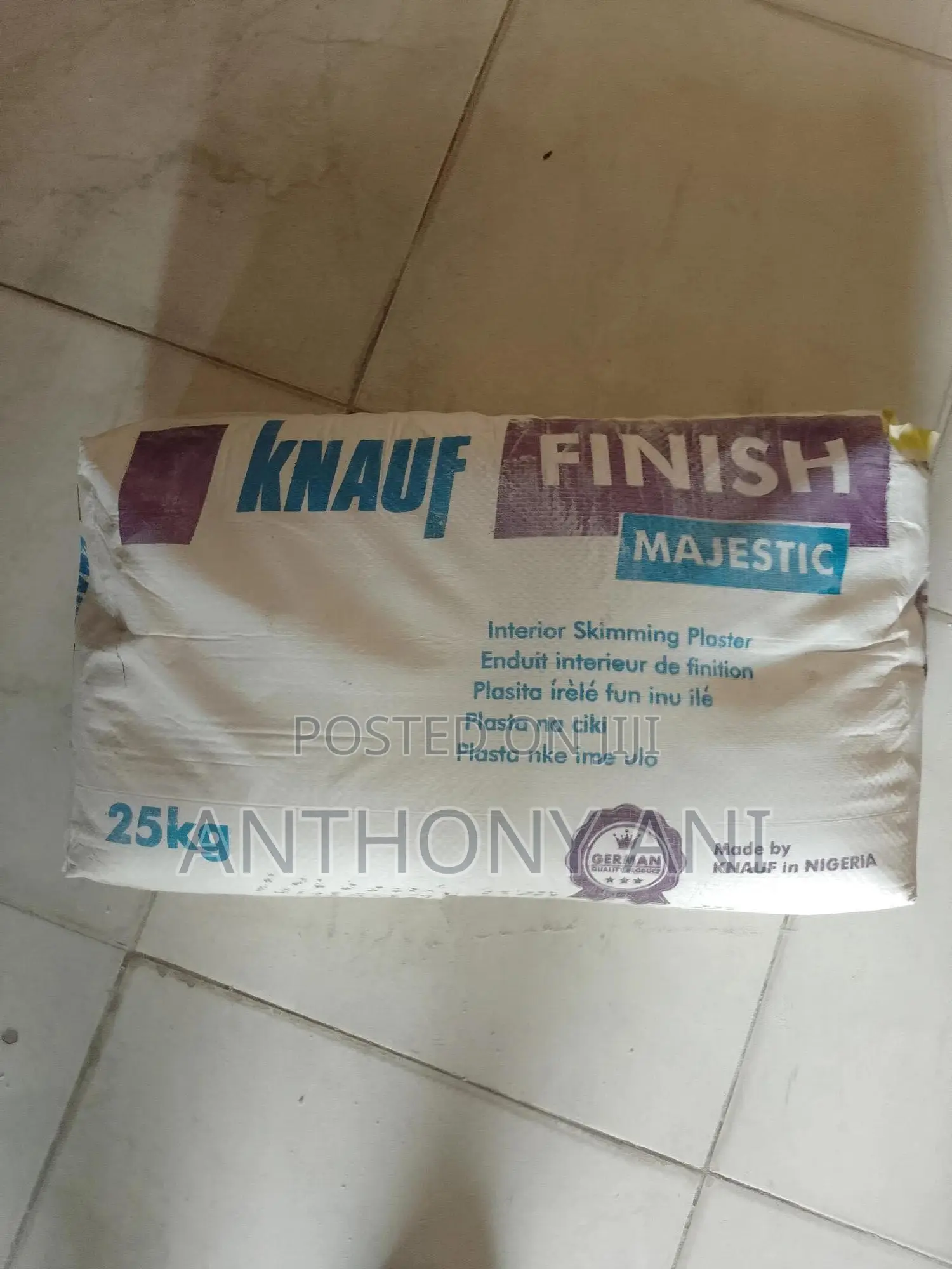 Knauf Majestic Screeding Plaster