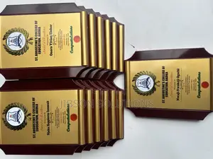 Plaque Award
