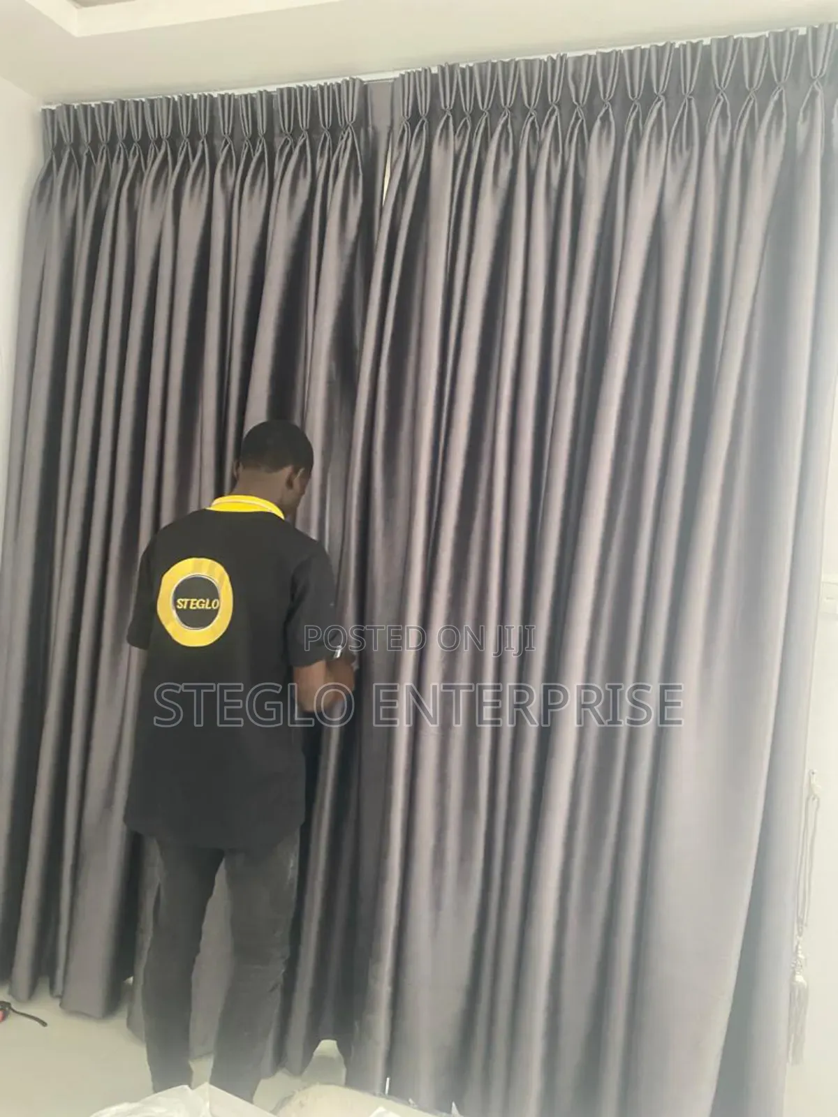 Premium Grey Curtains