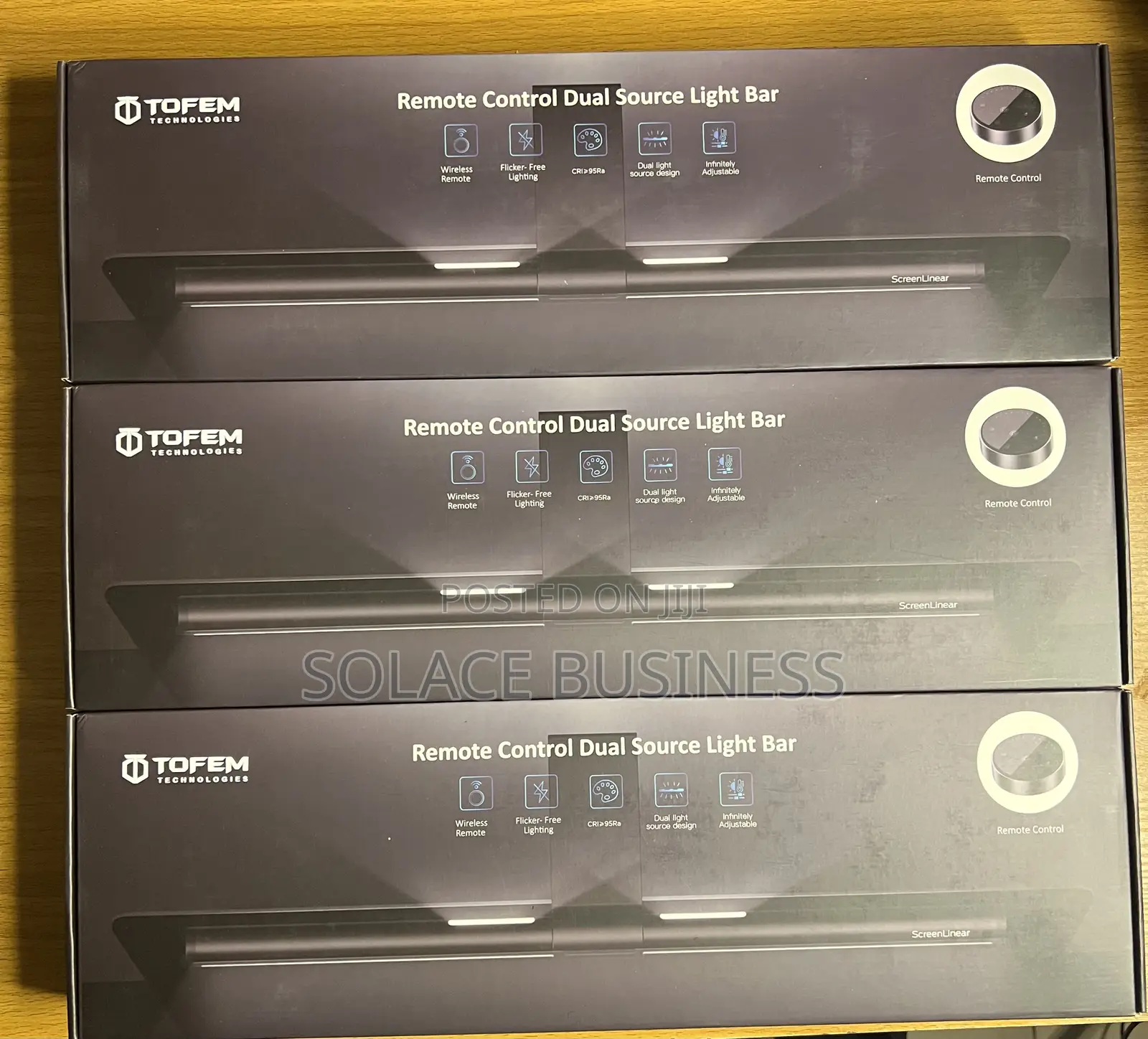 Monitor Lightbar With Remote Control Knob