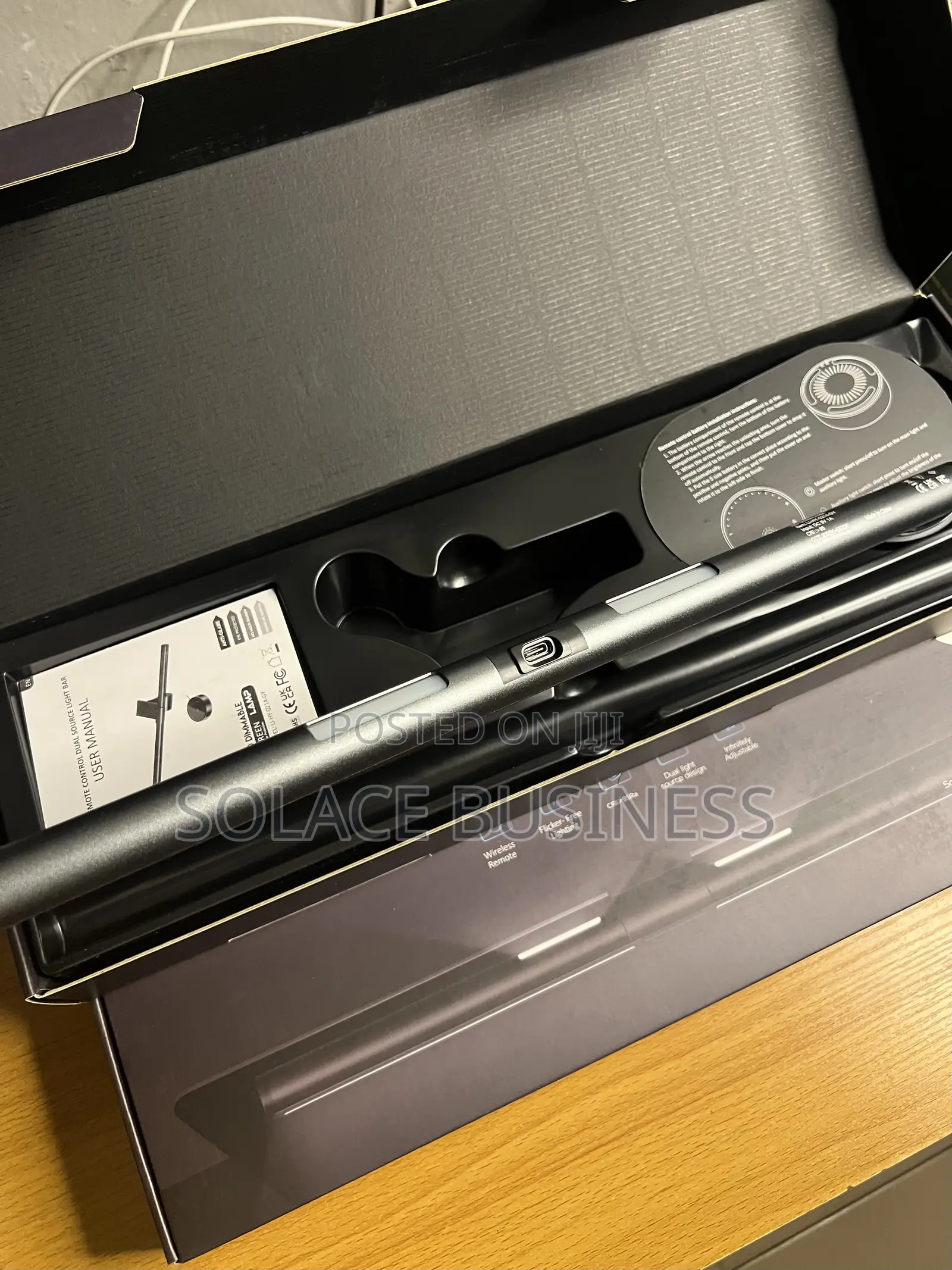 Monitor Lightbar With Remote Control Knob