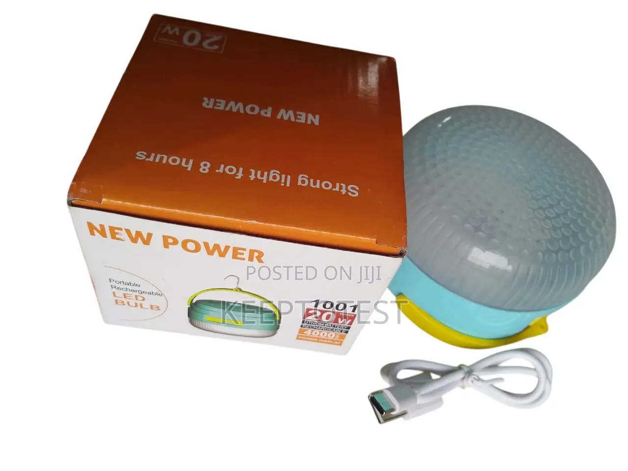 Powerful 20watts Portable Rechargeable LED Torch Lamp