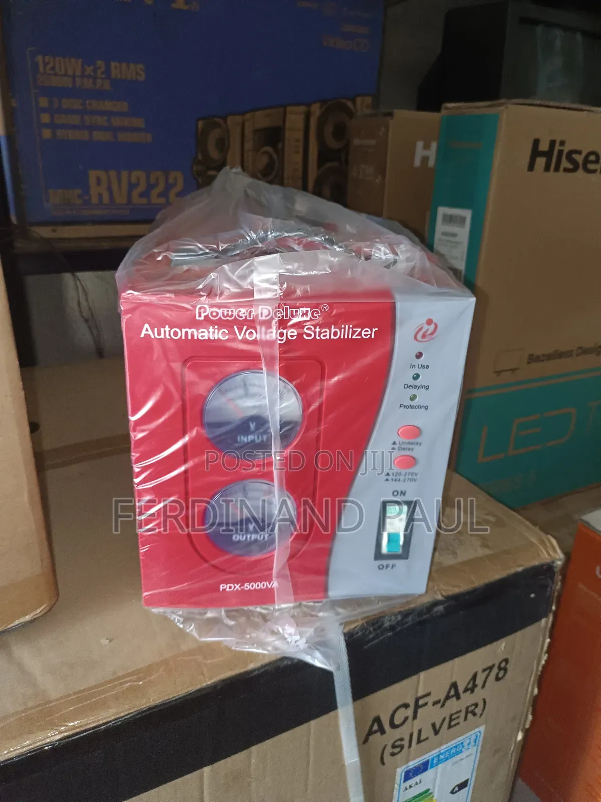 Power Deluxe Stabilizer 5000watts