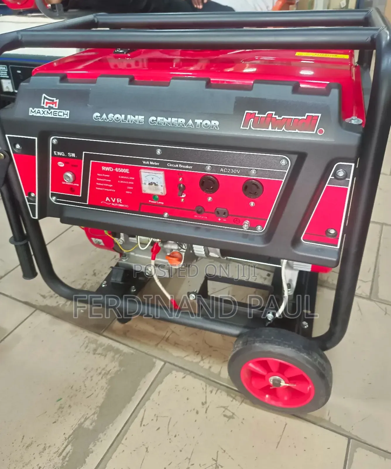 Maxmech Generator RWD6500E
