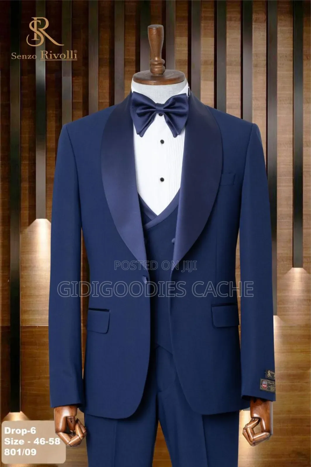Senzo Rivolli Three Piece Suit