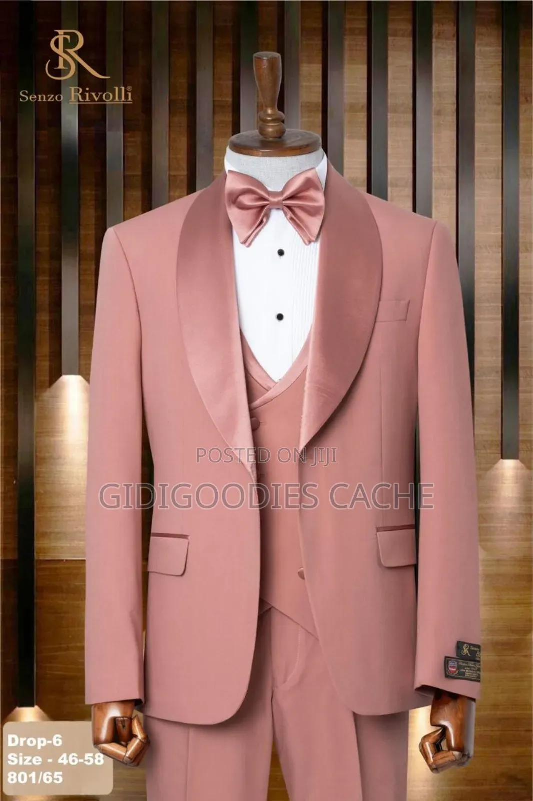 Senzo Rivolli Three Piece Suit