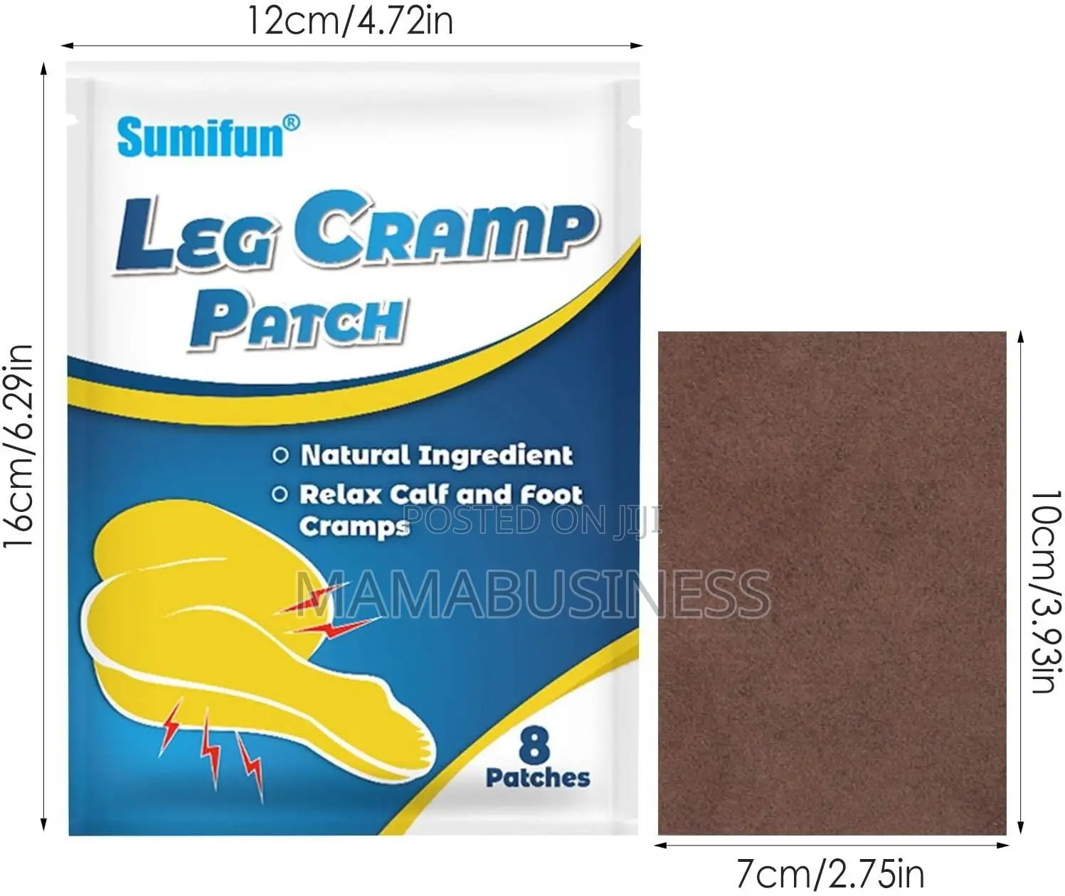 Sumifun Leg Cramp Patch - 8pcs