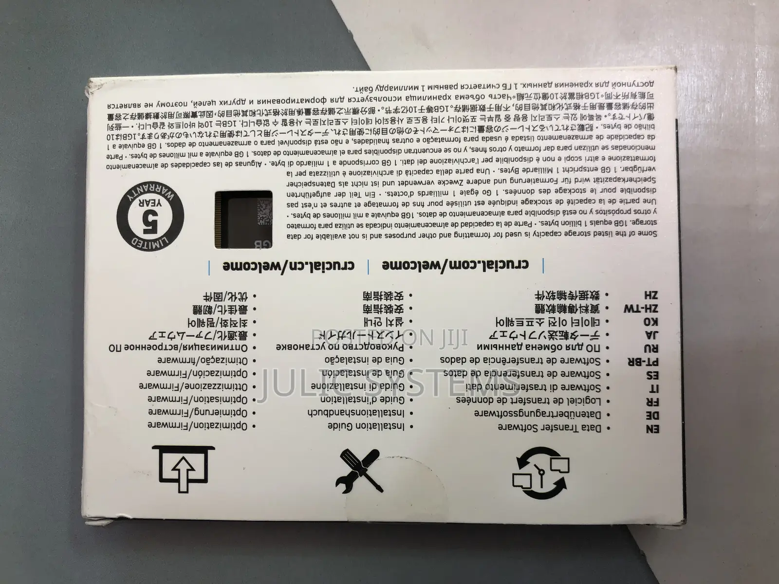 Crucial 1tb SSD M.2