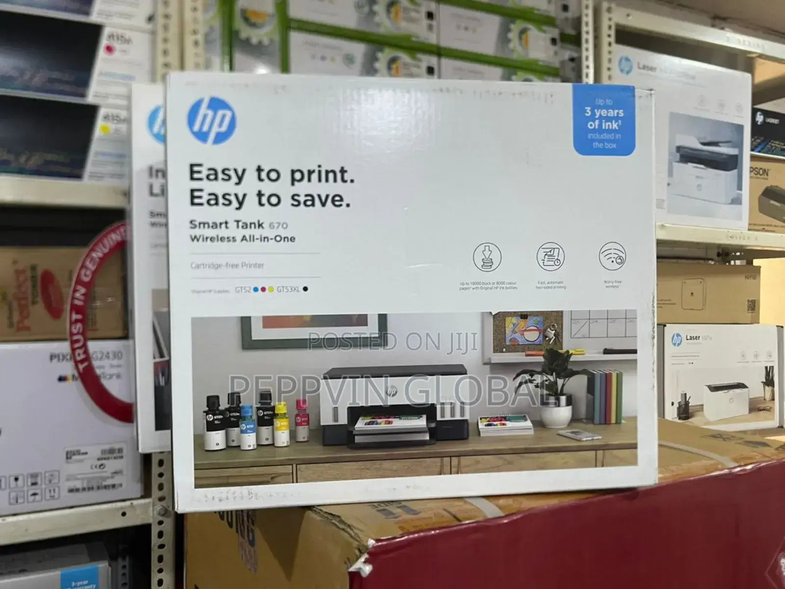 HP Smart Tank 670 Wireless Printer