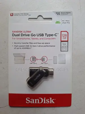 128gb Sandisk Dual Drive Usb Type-C